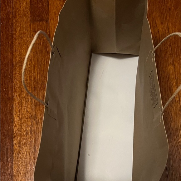 Coach Brown Paper Shopping Bag - Picture 8 of 9